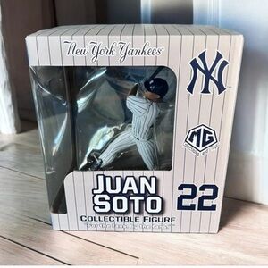 NIB JUAN SOTO Collectible Figurine New York Yankees Baseball 2024 MGCT Boxed
